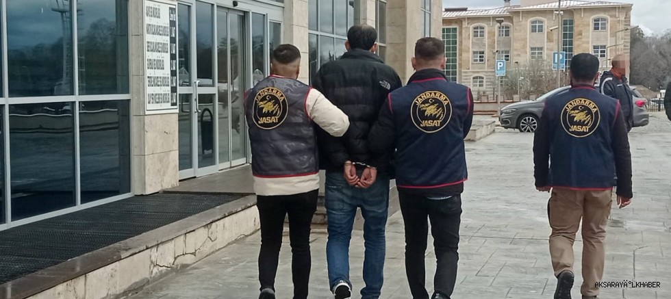 40 YIL 7 AY 15 GÜN CEZASI BULUNA KİŞİ YAKALANDI