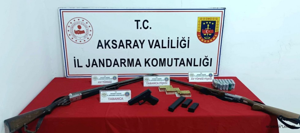 JANDARMADAN RUHSATSIZ SİLAH OPERASYONU