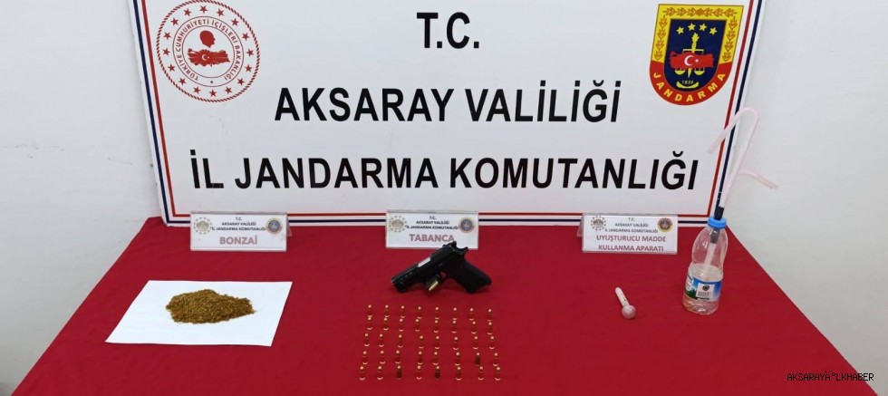 JANDARMADAN SİLAH UYUŞTURUCU OPERASYONU