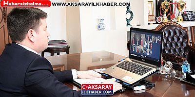 Başkan Dinçer, Cumhurbaşkanı Recep Tayyip Erdoğan Başkanlığında Düzenlenen Toplantıya Video Konferans Yöntemi İle Katıldı