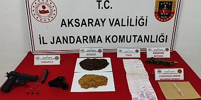 JANDARMADAN UYUŞTURUCU OPERASYONU 2 GÖZ ALTI